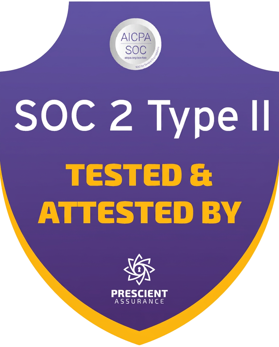 SOC 2 Type II geprüft und attestiert